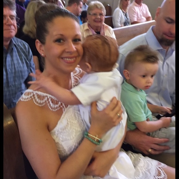 ✨HP✨Kensie white crochet dress - Picture 6 of 7